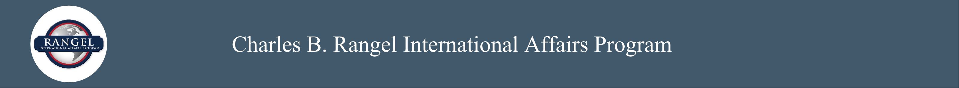 Charles B. Rangel International Affairs Program logo